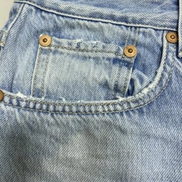 MNEW CLOSED Womens Jeans Mid Blue Size 27 Briston Relaxed Fit Mid Waist Pockets - Picture 11 of 13